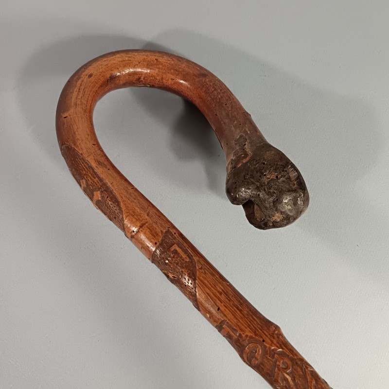 CANE ARTISANAT SOUVENIR DES POILUS DE LA GRANDE GUERRE MARQUEE 14 A 17 FORET DE PARR (PARROY - MEURTHE ET MOSELLE)